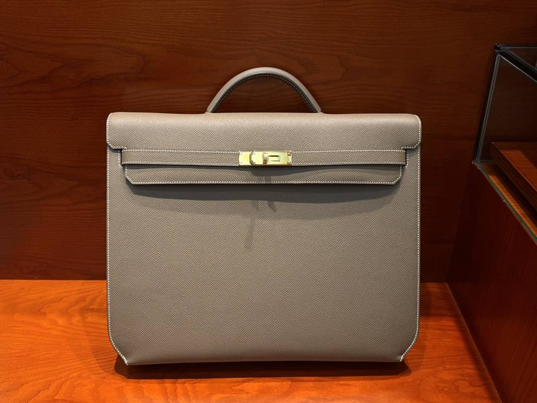 Hermes Kelly Depeches 36 epsom Etoupe GHW